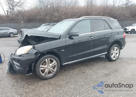 2012 Mercedes-Benz Ml 350 Bluetec 4Matic z USA, uszkodzony, nr VIN 4JGDA2EB6CA015455